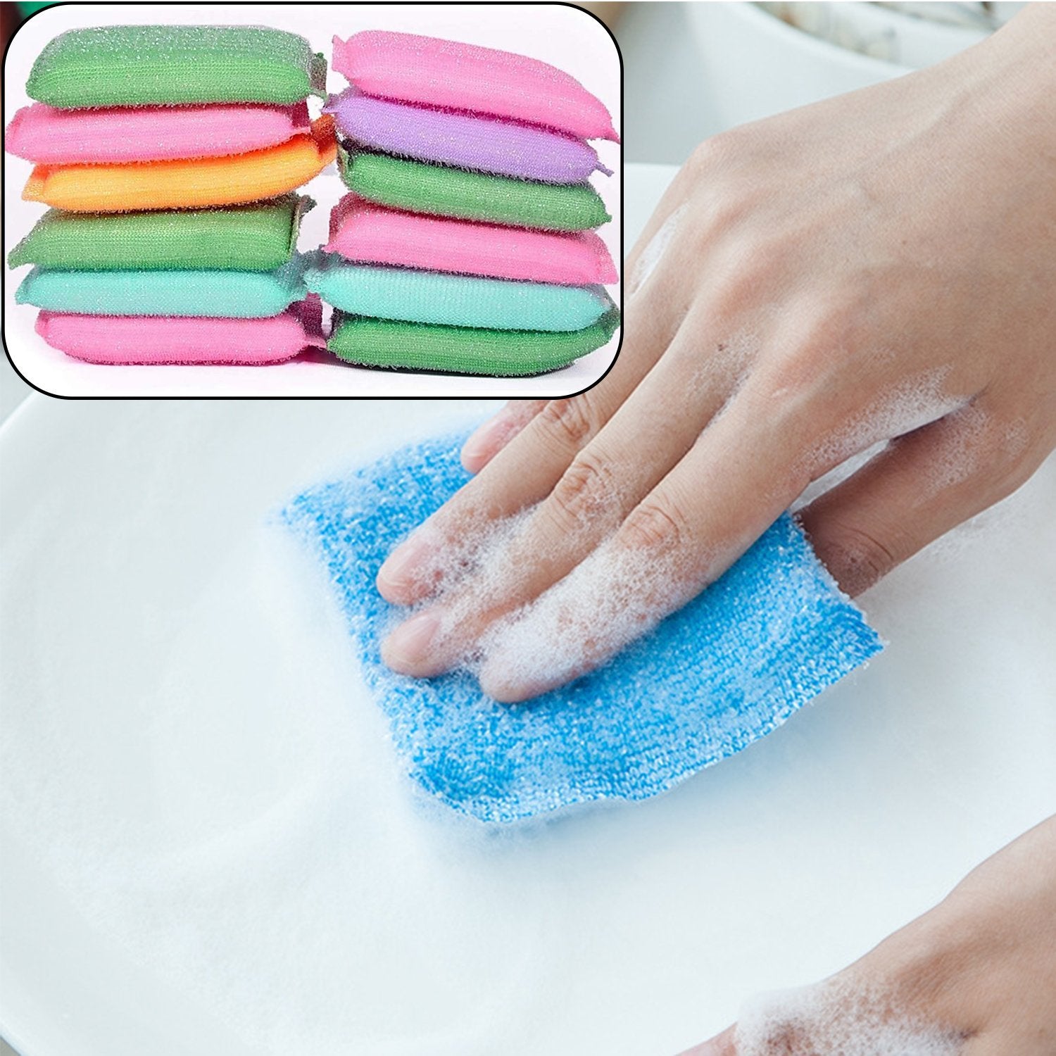 2626 Scratch Proof Kitchen Utensil Scrubber Pad (Pack Of 12) 2626 Scratch Proof Kitchen Utensil Scrubber Pad (Pack Of 12)